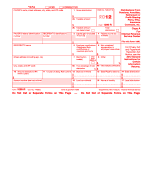 IRS Form 1099-R