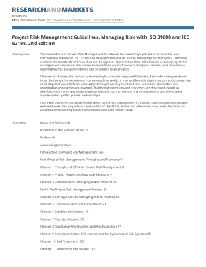 Project Risk Management Guidelines