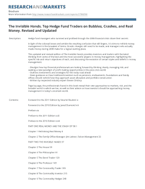 The Invisible Hands Book Order Form