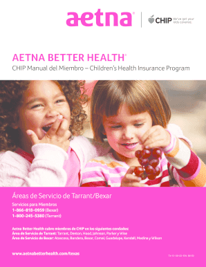 Manual del Miembro – Children’s Health Insurance Program