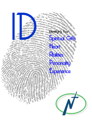 Spiritual Gifts Assessment Form