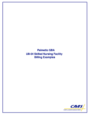 UB-04 Skilled Nursing Facility Billing Form