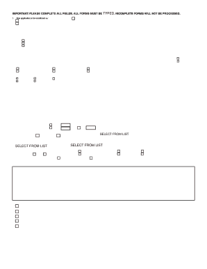 Graduate Application Checklist