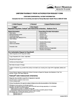 Pharmacy Prior Authorization Request Form