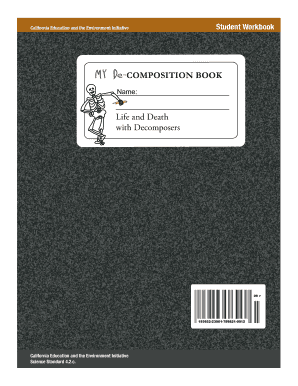 California Education and the Environment Initiative Student Workbook