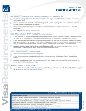 Bangladesh Visa Application Form