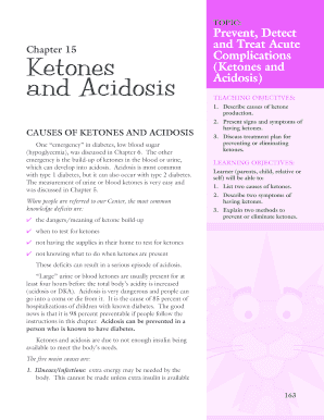 Fillable Online Ketones Fax Email Print - pdfFiller