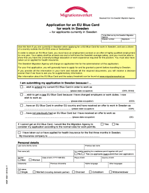 EU Blue Card Application for Sweden