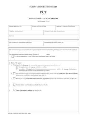 PCT International-Type Search Report