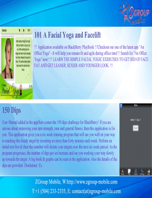 Examples of abstract - 101 A Facial Yoga and Facelift 150 Dips - Get Mobile game