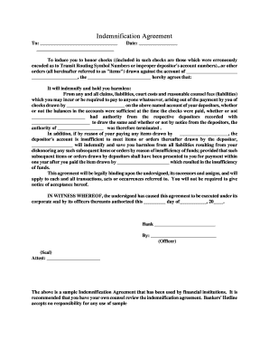 Indemnification Agreement