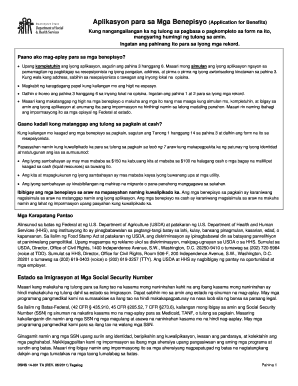 Washington State Benefits Application