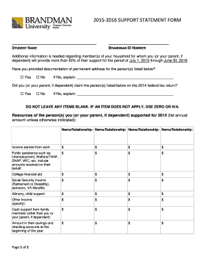 Printable statement in support of claim sample - Edit, Fill Out & Download Samples in Word & PDF ...