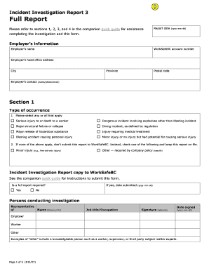 Incident Investigation Report 3