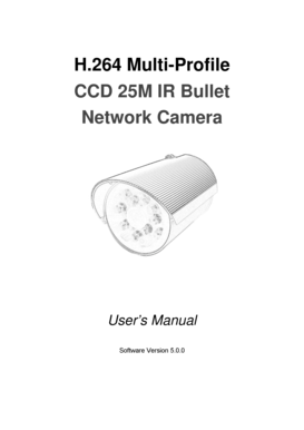 H264 CCD 25M IR Bullet Cam User Manual V5090108doc - files i4wifi