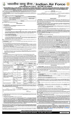 Indian Air Force Recruitment Consent Form