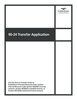 90-24 Transfer Application Form