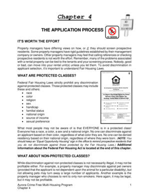 Application for Residency