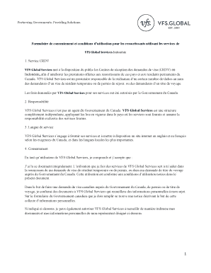 Formulaire de consentement et conditions d’utilisation pour les ressortissants utilisant les services de VFS Global Services Indonésie