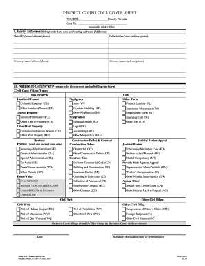 Adult Name Change Petition