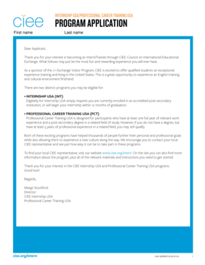 Internship USA Professional Career Training USA Program Application