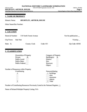 National Register of Historic Places Registration Form