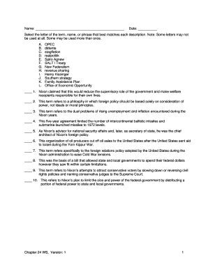 US History Quiz