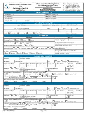 American Modern Home Insurance Application