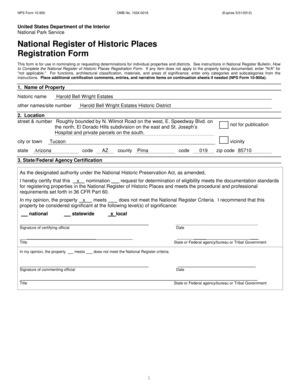 National Register of Historic Places Registration Form