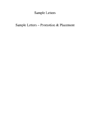 Georgia Student Promotion Letter