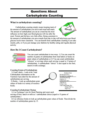 Carbohydrate Counting Guide for Diabetes Management