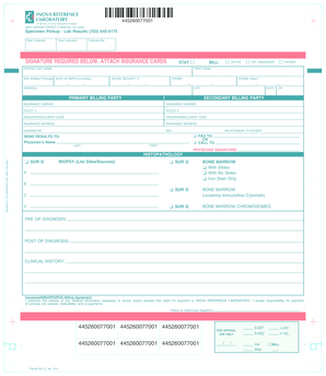 Inova Alexandria Hospital Lab Results Form