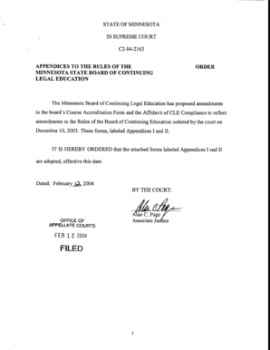 Minnesota Course Accreditation Form