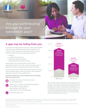 City of Phoenix Retirement Plan Contribution Form
