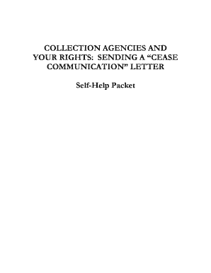 Cease Communication Letter to Collection Agencies