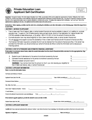 Nursing Student Loan Application Form