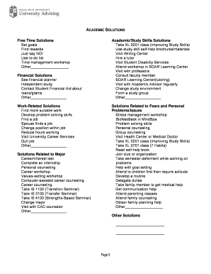 Academic Success Workbook
