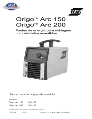 Origo arc 150 e origo arc 200