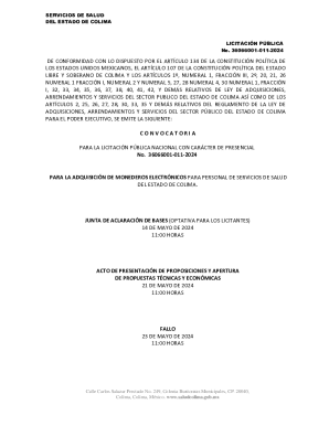 Licitación pública no. 36066001-011-2024