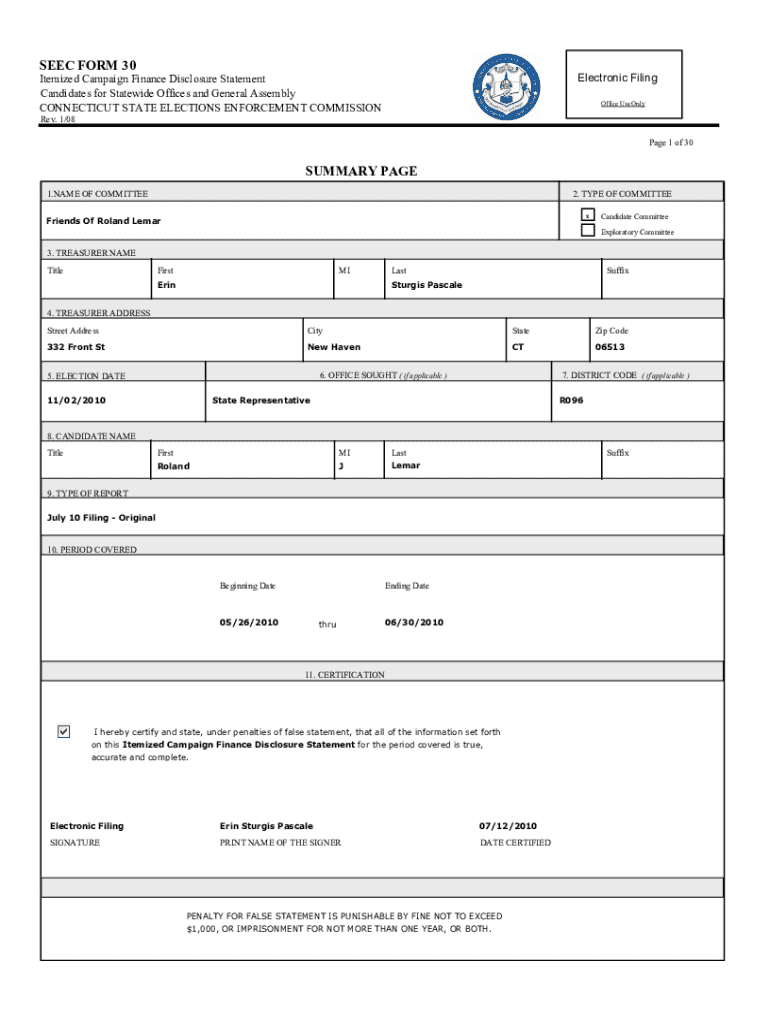 Form preview