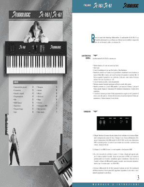 Sl-161/sl-61 studio logic master controller by fatar