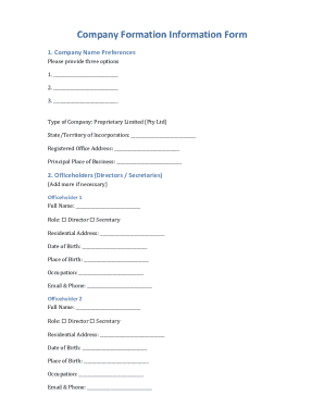 Form preview