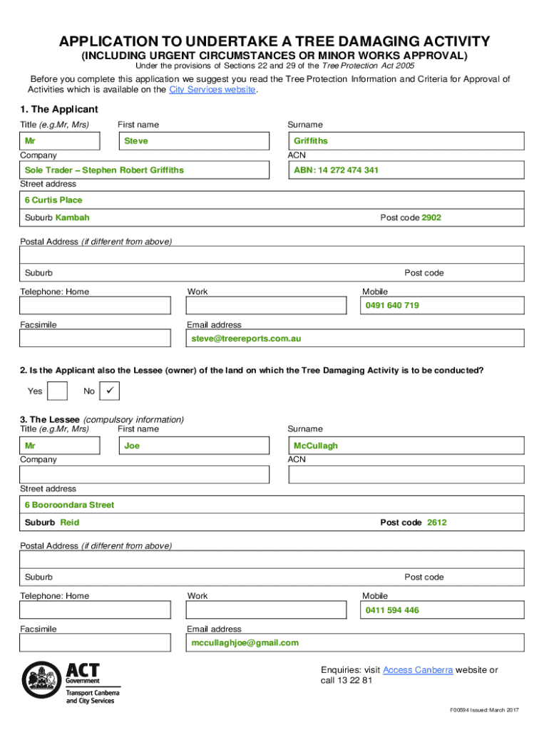 Form preview