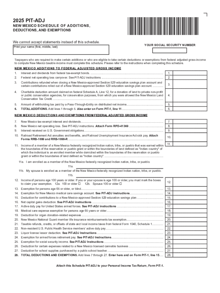 SCHEDULE OF ADDITIONS, DEDUCTIONS, AND Preview on Page 1