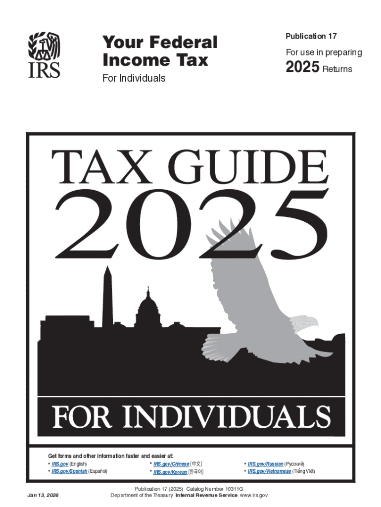 PUBLICATION 17 -- ONE STOP FOR TAX HELP Preview on Page 1