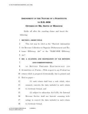 Barcode Automation for Revenue Collection to Organize Disbursement and Enhance Efficiency Act