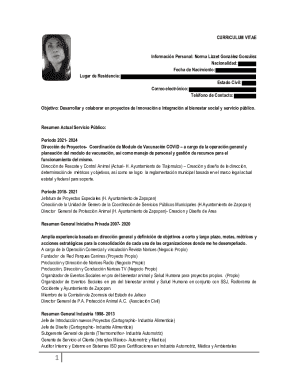 Curriculum Vitae