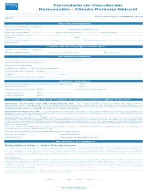 Ecuador Client Renewal Form