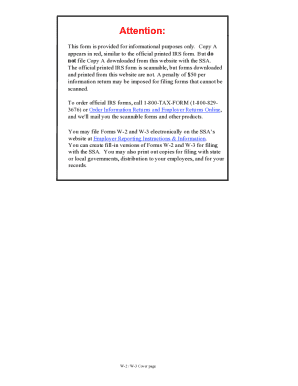 IRS Form W-3 Transmittal of Wage and Tax Statements