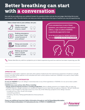 Asthma Assessment Form